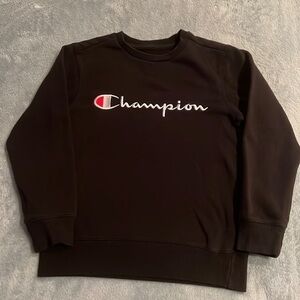 KIDS Black Champion Sweatshirt